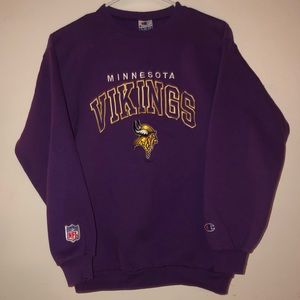 Youth Vikings crewneck